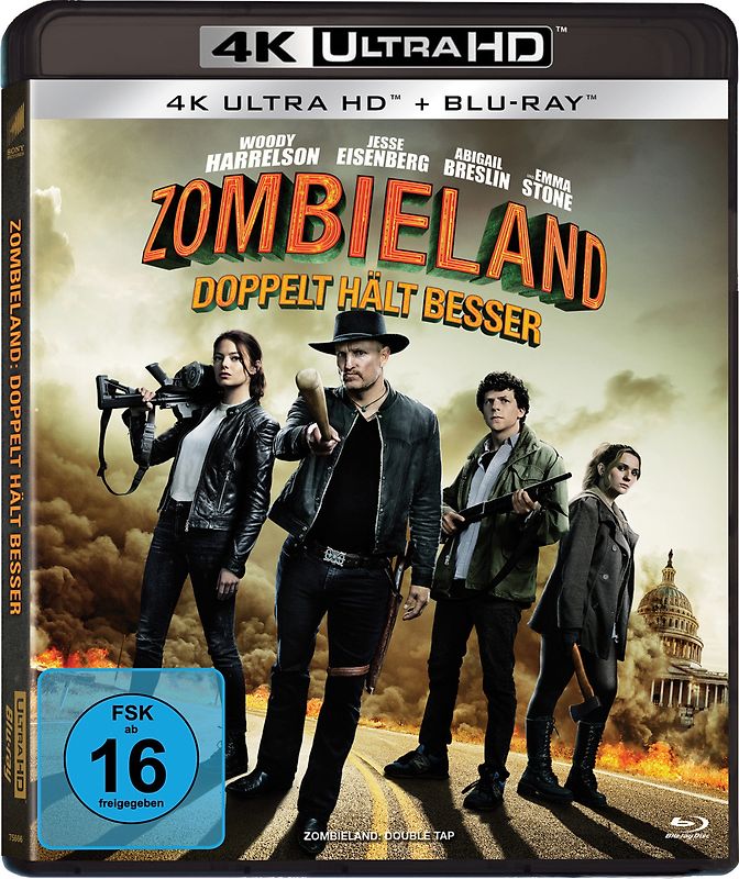 Zombieland: Doppelt hält besser 4K [inkl. Blu-ray] 4K Ultra HD Blu-ray