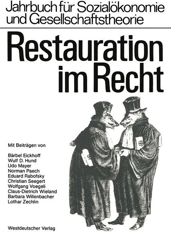Restauration im Recht