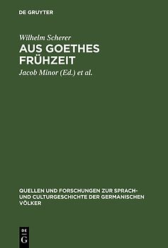 Aus Goethes Frühzeit