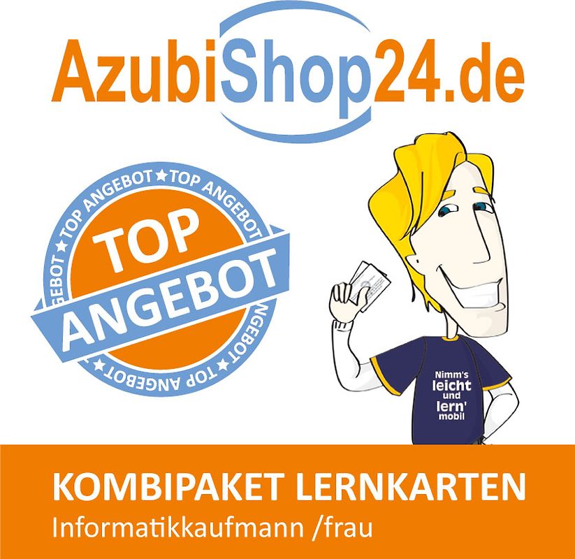 Kombi-Paket Lernkarten Informatikkaufmann Lernkarten