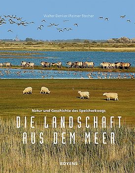 Die Landschaft aus dem Meer