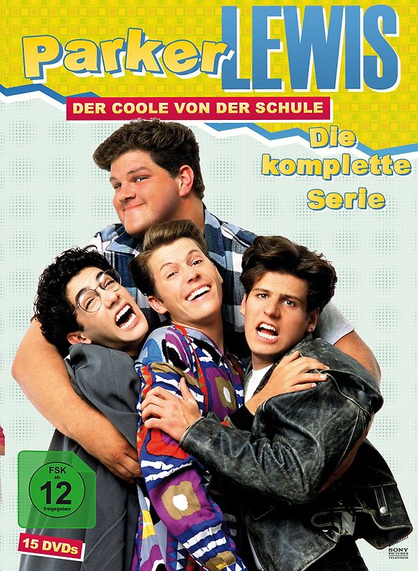 Parker Lewis: Der Coole von der Schule - Die komplette Serie [15 DVDs] DVD
