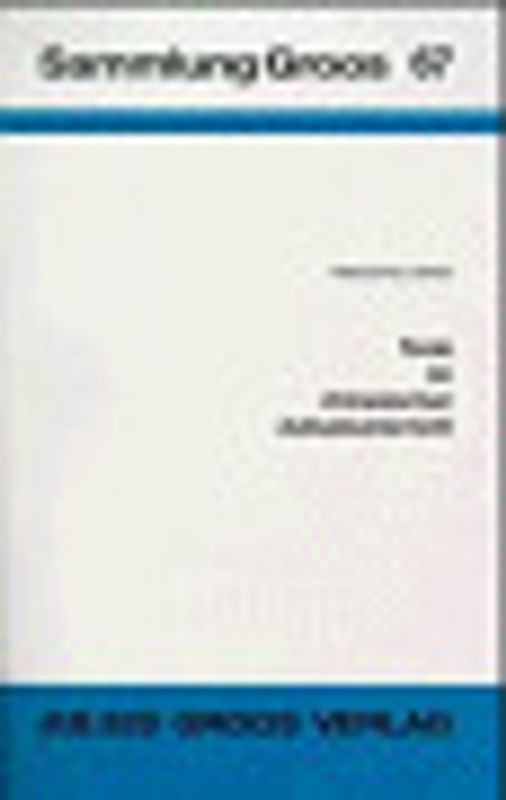 Texte im chinesischen Aufsatzunterricht