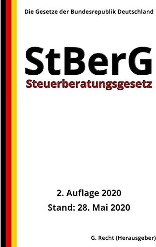Steuerberatungsgesetz (StBerG), 2. Auflage 2020