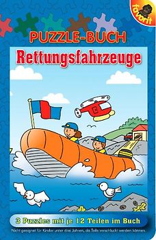 Puzzle-Buch, Rettungsfahrzeuge