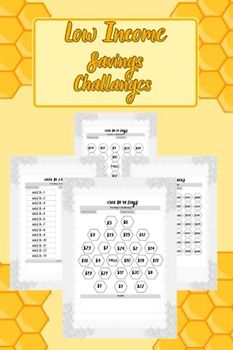 Low Income Savings Challanges Log Book: 250/300/500/1000/3000/5000/10000 Budget Savings Challanges | 2023 Edition | 100 pages Savings Tracker | Fun Ways to Save Money|