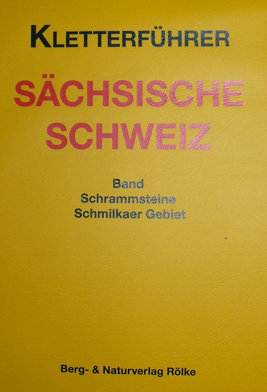 Kletterführer Schrammsteine