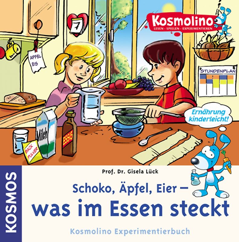 Kosmolino Experimentierbuch: Schoko, Äpfel, Eier - was im Essen steckt
