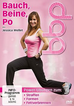 Bauch,Beine,Po mit Jessica Mellet DVD
