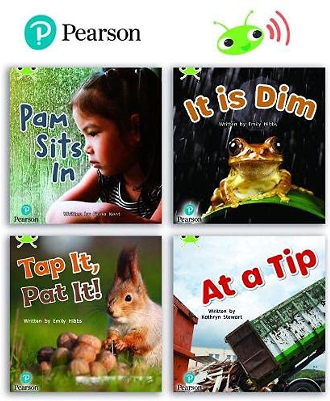 Learn to Read at Home with Bug Club Phonics: Phase 2 - Reception Term 1 (4 non-fiction books) Pack A