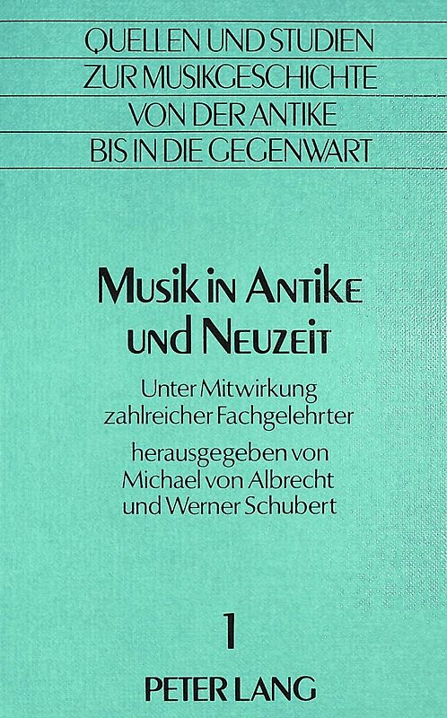 Musik in Antike und Neuzeit