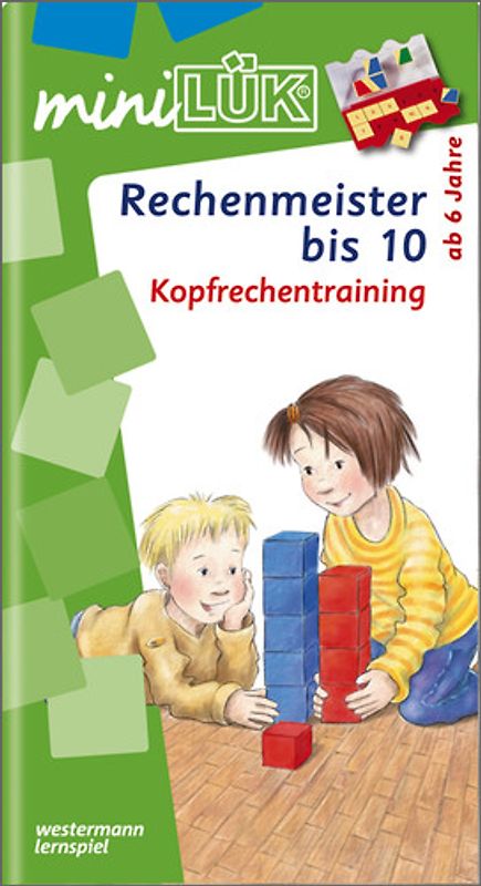 miniLÜK-Übungshefte / miniLÜK. Vorschule / Vorschule/1. Klasse - Mathematik: Rechenmeister bis 10