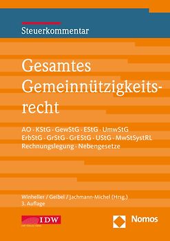 Gesamtes Gemeinnützigkeitsrecht, 3. Auflage