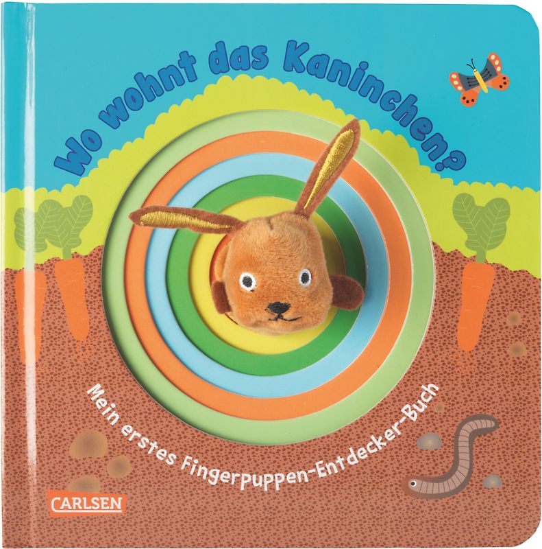 Fingerpuppen-Bücher: Wo wohnt das Kaninchen?