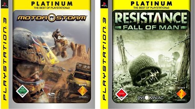 MotorStorm & Resistance: Fall of Man [Platinum Double Pack] PlayStation 3
