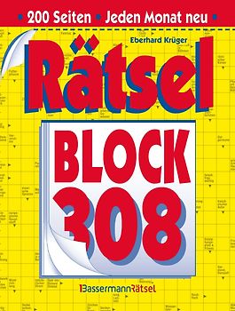 Rätselblock 308 (5 Exemplare à 2,99 €)