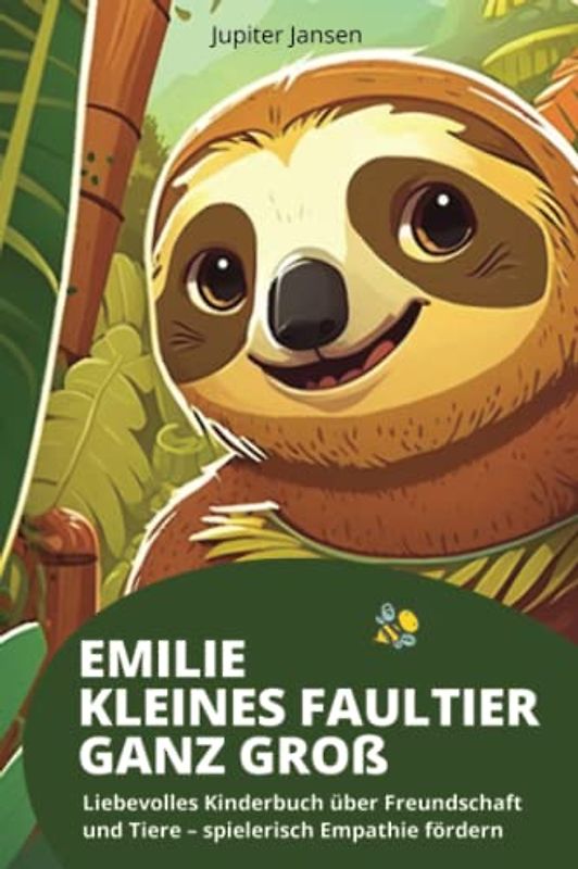 Emilie - Kleines Faultier ganz groß: Liebevolles Kinderbuch über Freundschaft und Tiere – spielerisch Empathie fördern