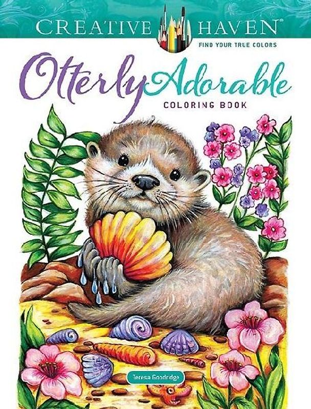 Creative Haven Otterly Adorable Coloring Book