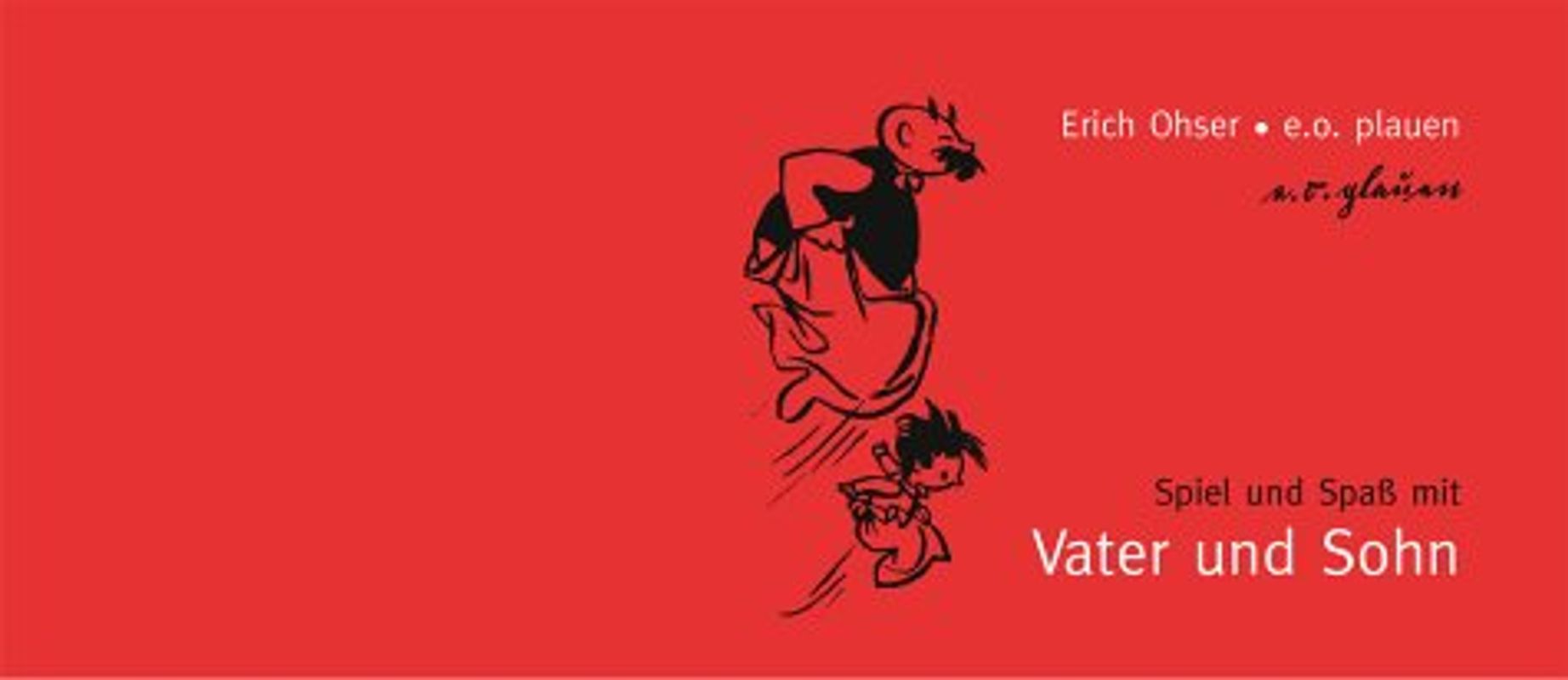 Spiel und Spaß mit Vater und Sohn