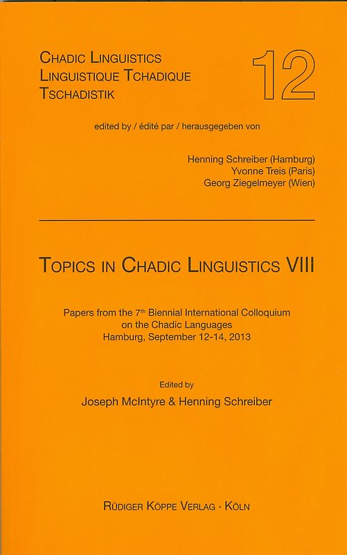 Topics in Chadic Linguistics VIII