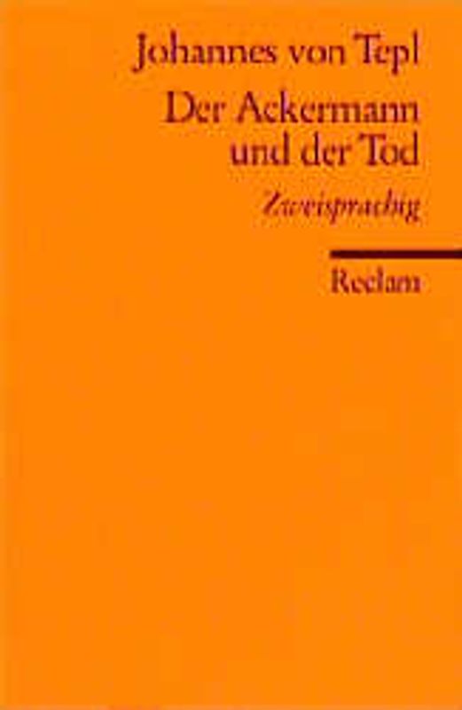 Der Ackermann und der Tod. Mhdt. /Dt