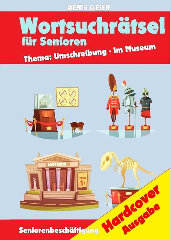 Seniorenbeschäftigung - Komplett in Farbe / Wortsuchrätsel für Senioren