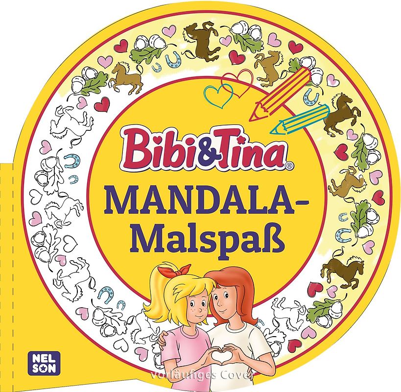 Bibi & Tina: MANDALA-Malspaß