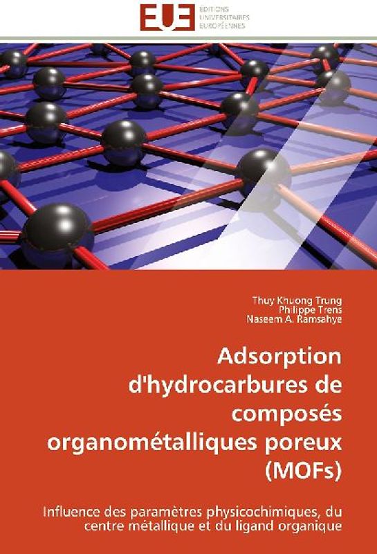 Adsorption d'hydrocarbures de composés organométalliques poreux (MOFs)