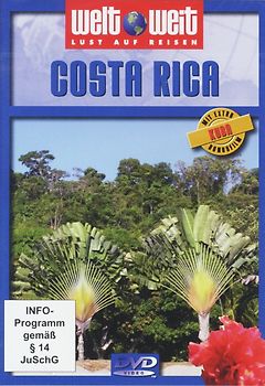 Costa Rica (Reihe: welt weit) mit Bonusfilm "Kuba"; Gesamtlänge: ca. 95 Min. DVD