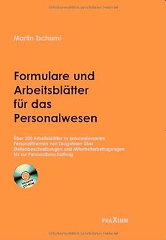 Formulare und Arbeitsblätter für das Personalwesen