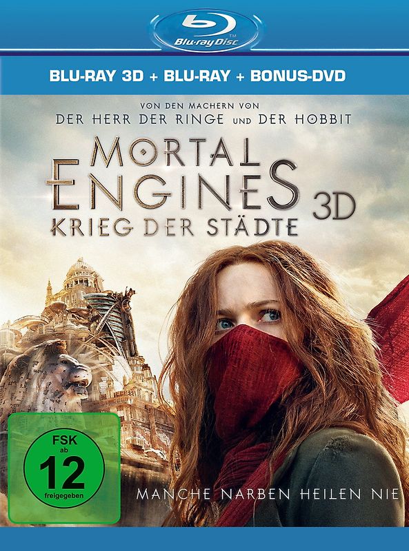 Mortal Engines: Krieg der Städte 3D [inkl. Blu-ray] 3D Blu-ray Disc