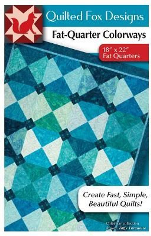 Fat-Quarter Colorways Quilt Pattern