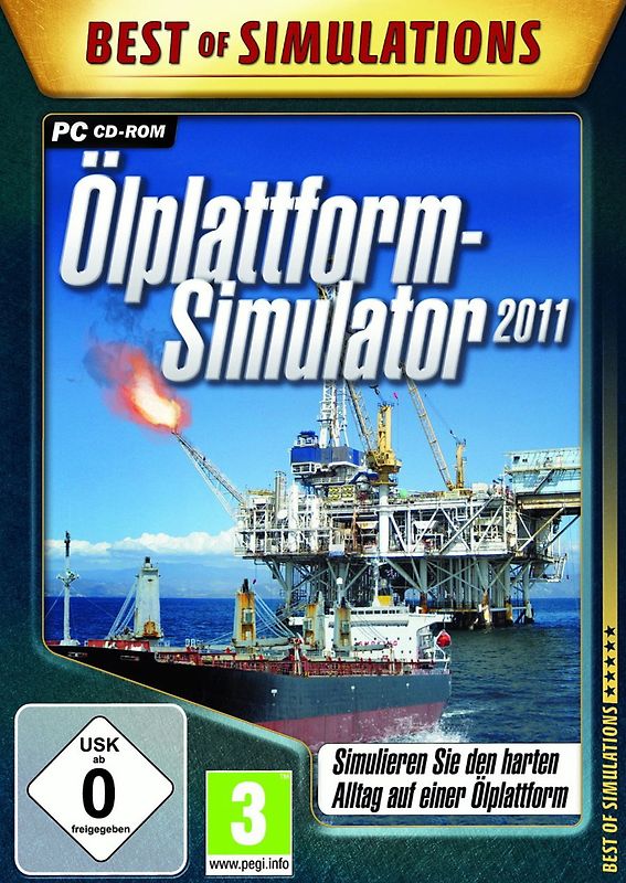 Best of Simulations: Ölplattform-Simulator 2011 PC Spiele