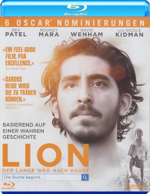 Lion - Der lange Weg nach Hause [CH Import] Blu-ray Disc