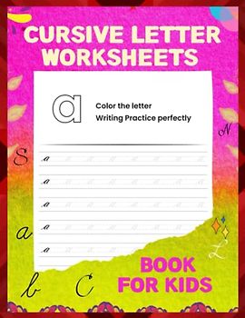 Cursive-Letter-Worksheets: Mastering Cursive-Letter-Writing: Fun Exercises for Kids