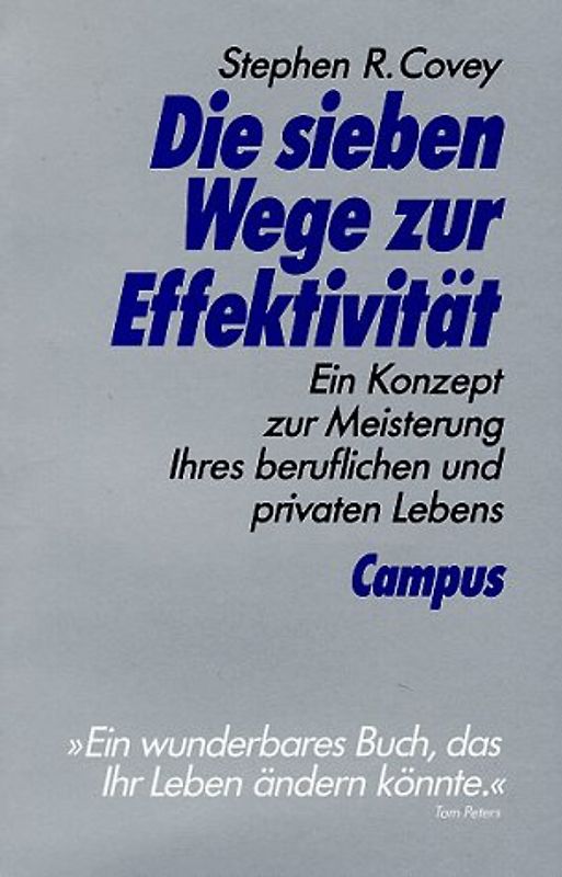 Die sieben Wege zur Effektivität