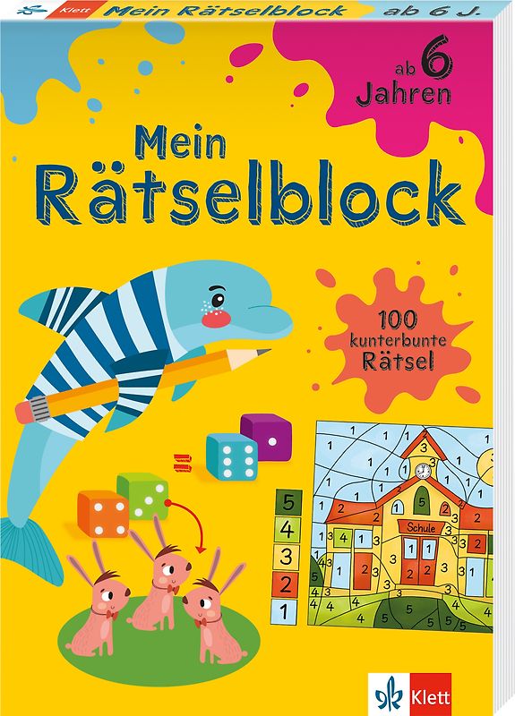 Klett Mein Rätselblock ab 6 Jahren Band 1