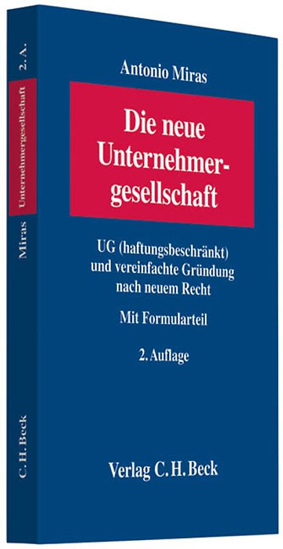 Die neue Unternehmergesellschaft
