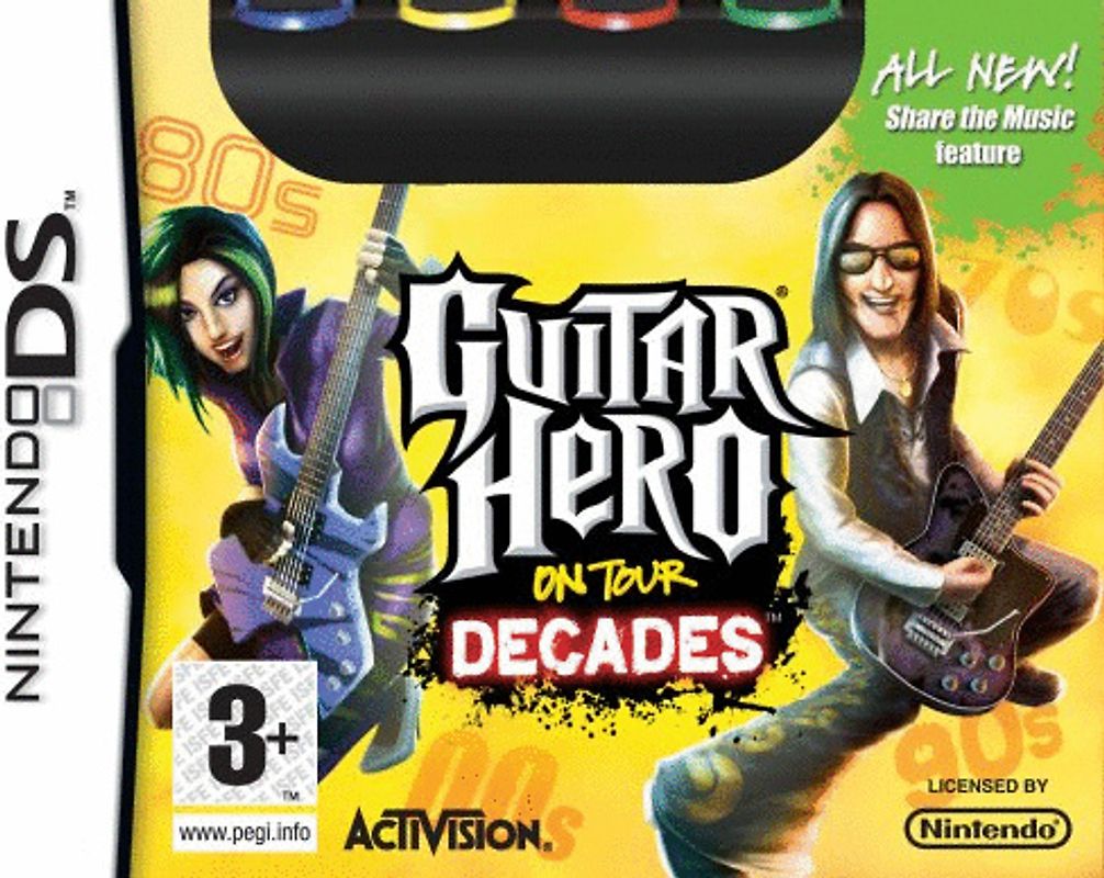 Guitar Hero On Tour: Decades inkl. Guitar Grip [UK Import] Bundleversion