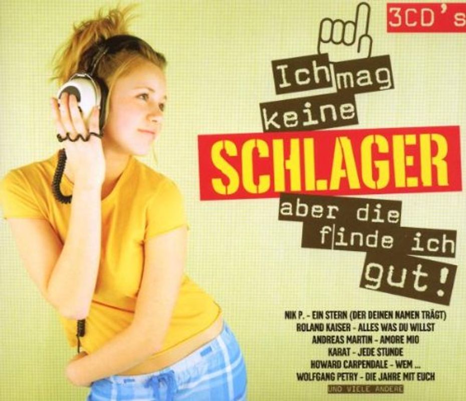 Various - Ich Mag Keine Schlager,Aber die Finde Ich Gut