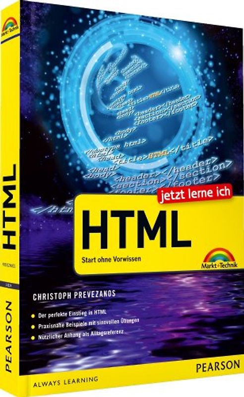 Jetzt lerne ich HTML