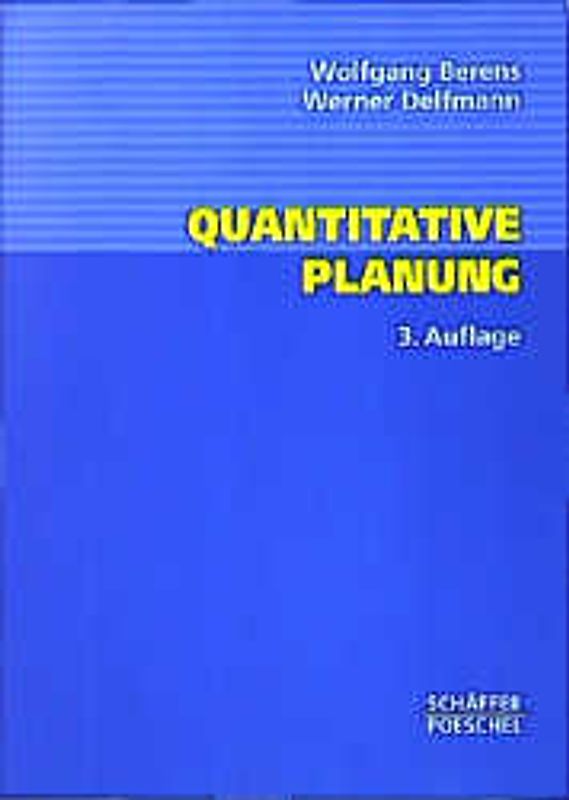 Quantitative Planung