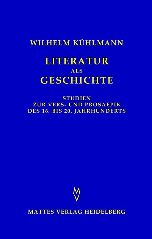 Literatur als Geschichte