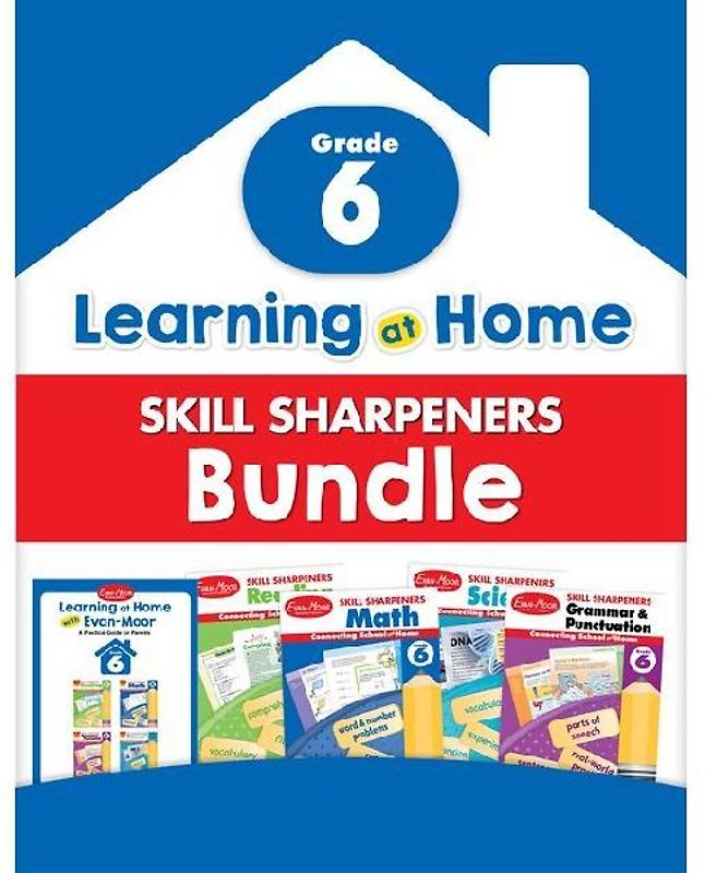 Learning at Home Bundle, Grade 6