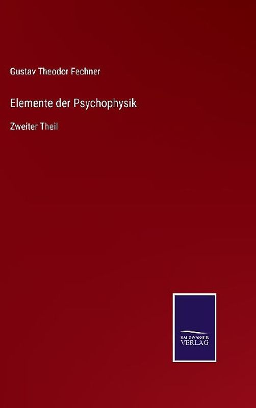 Elemente der Psychophysik