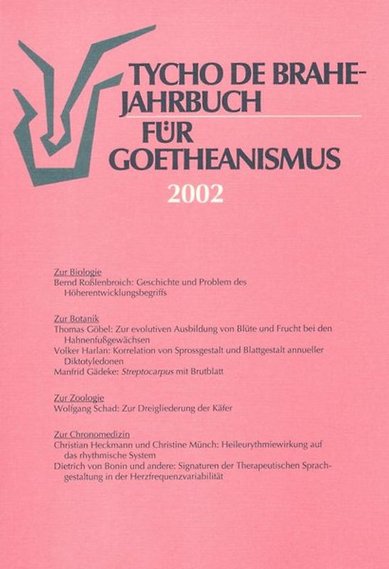 Tycho de Brahe-Jahrbuch für Goetheanismus / Tycho de Brahe-Jahrbuch für Goetheanismus