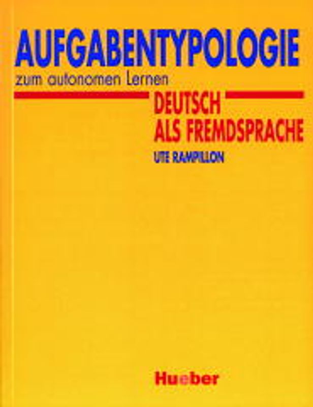 Aufgabentypologie zum autonomen Lernen
