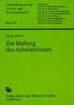 Die Haftung des Arbeitnehmers