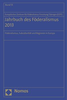 Jahrbuch des Föderalismus 2013