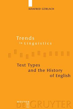 Text Types and the History of English
